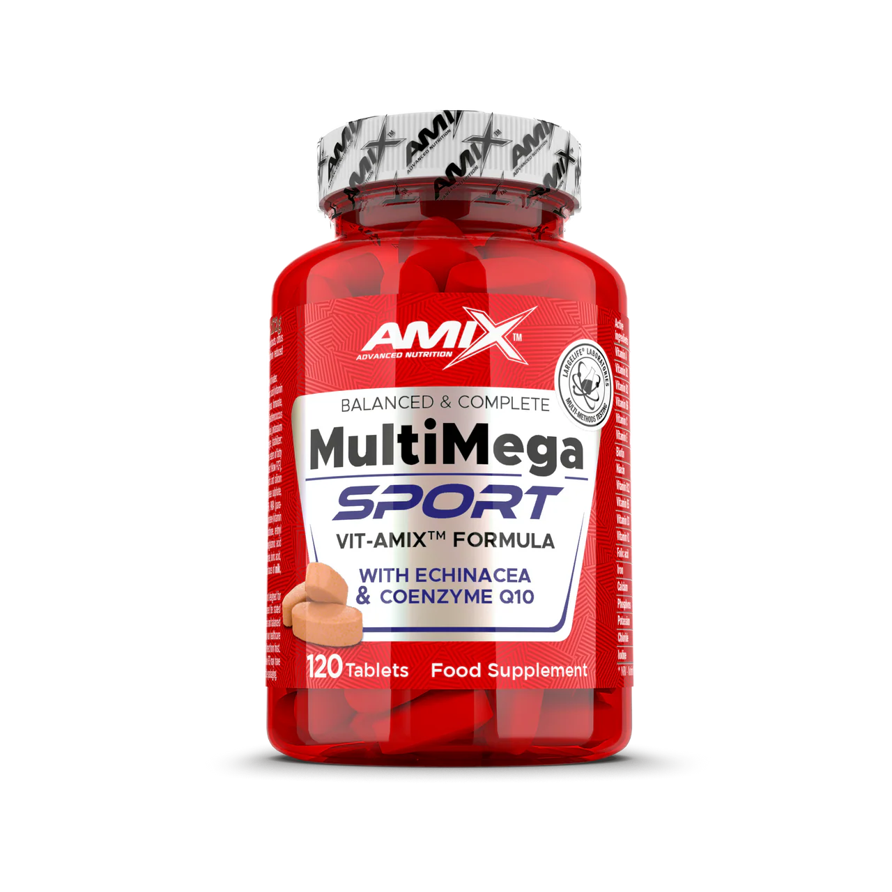 Multivitamínico Multi Megastack 120 tabs – Amix™