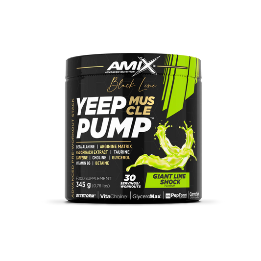 Pre-entreno Yeep Pump Con Cafeína 345gr – Black Line